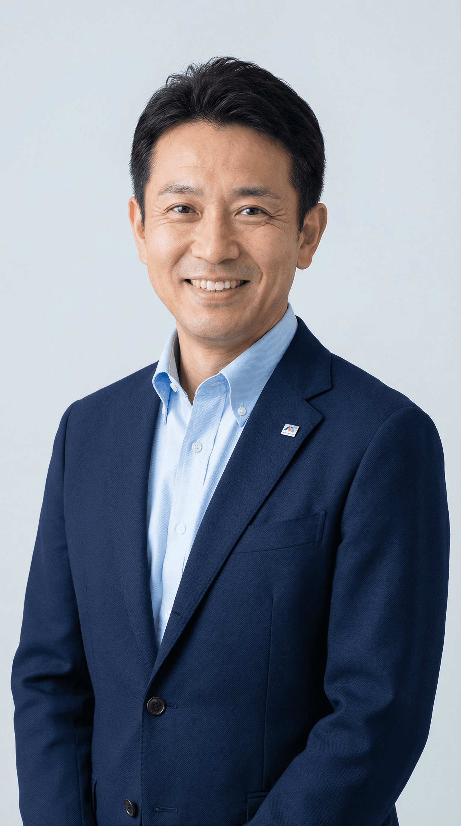 橋本代表の写真