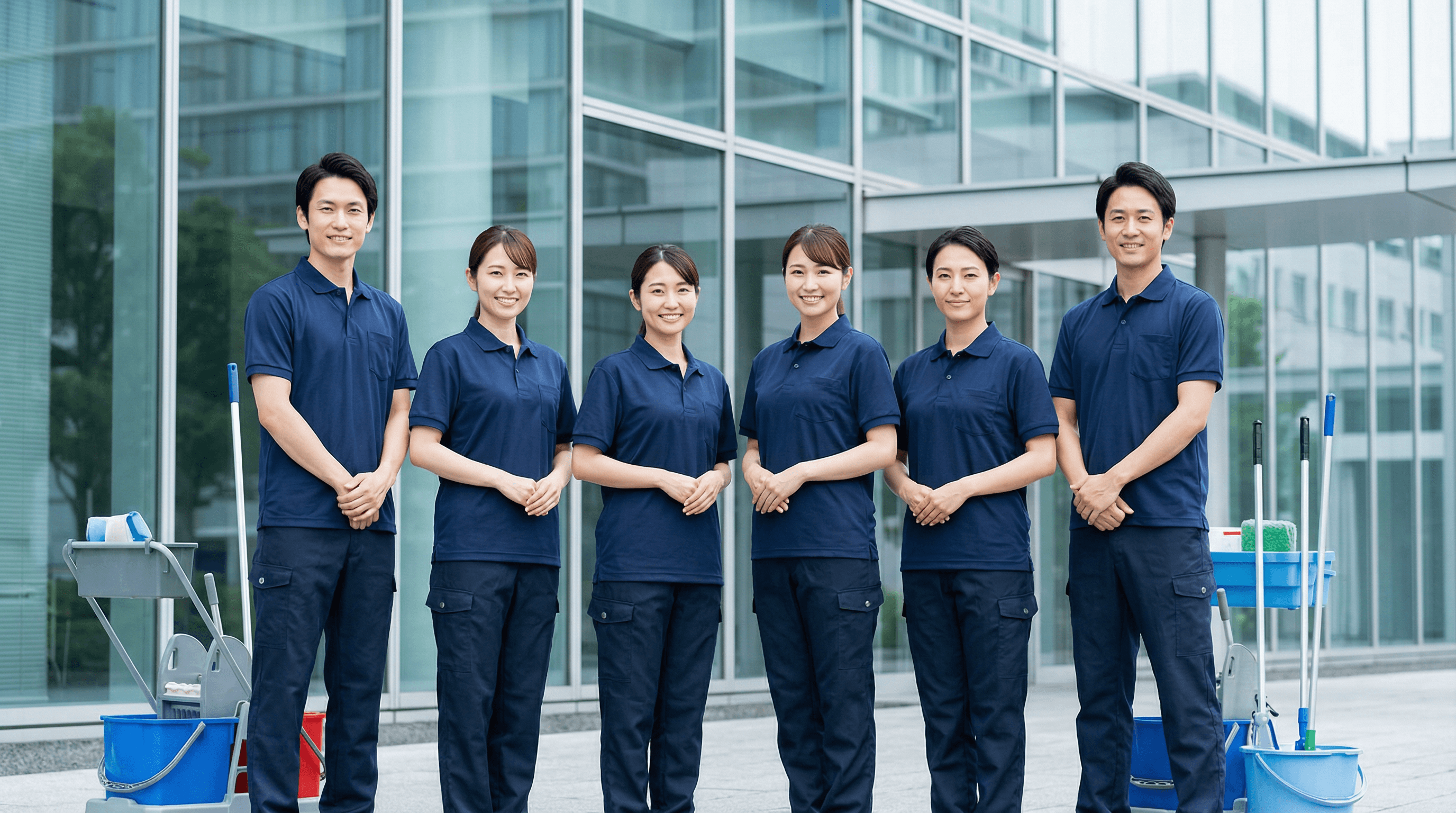 法人オフィス・スタッフ集合写真